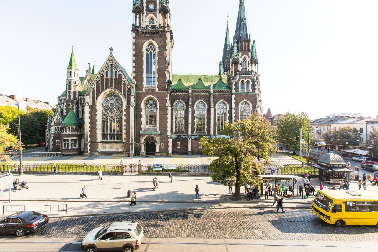 Віп Простора Квартира Біля Вокзалу На Вулиці Городоцька 102 Leópolis Exterior foto